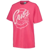 T-shirt Dopamine Tradition '47 rose des Chicago Cubs pour femmes