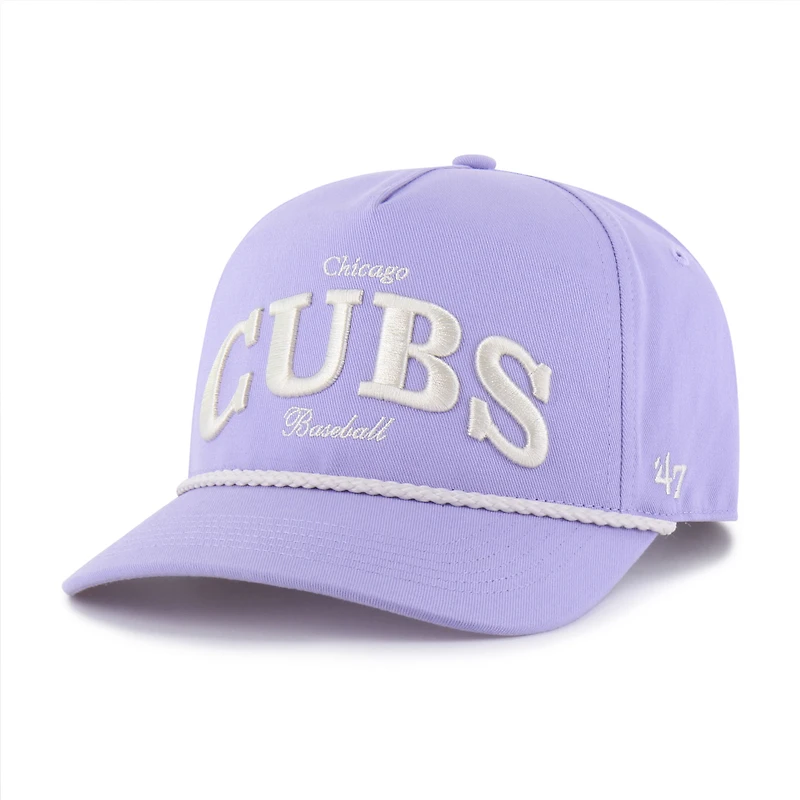 Chapeau ajustable pour femme Chicago Cubs « 47 » violet Gelato Hitch Rope