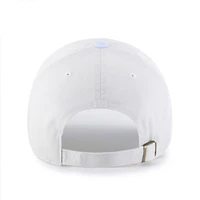 Women's '47 White/Light Blue Chicago Cubs Gelato Two-Tone Clean Up Adjustable Hat