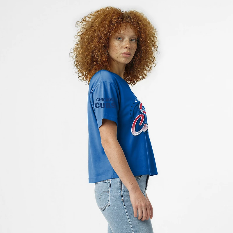 Women's Champion Royal Chicago Cubs All-Star T-Shirt