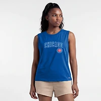 Women's Champion  Royal Chicago Cubs Muscle Tank Top