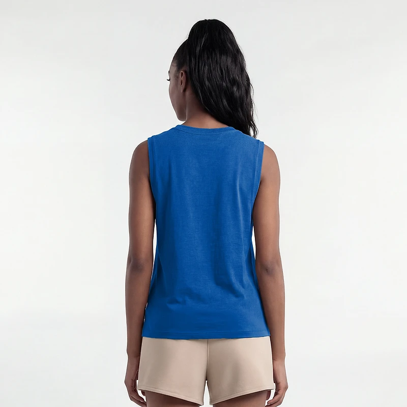 Women's Champion  Royal Chicago Cubs Muscle Tank Top