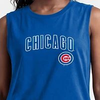 Women's Champion  Royal Chicago Cubs Muscle Tank Top