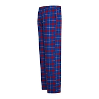 Ensemble de nuit Concepts Sport Royal/Red Chicago Cubs Arctic Top et pantalon en flanelle pour femme