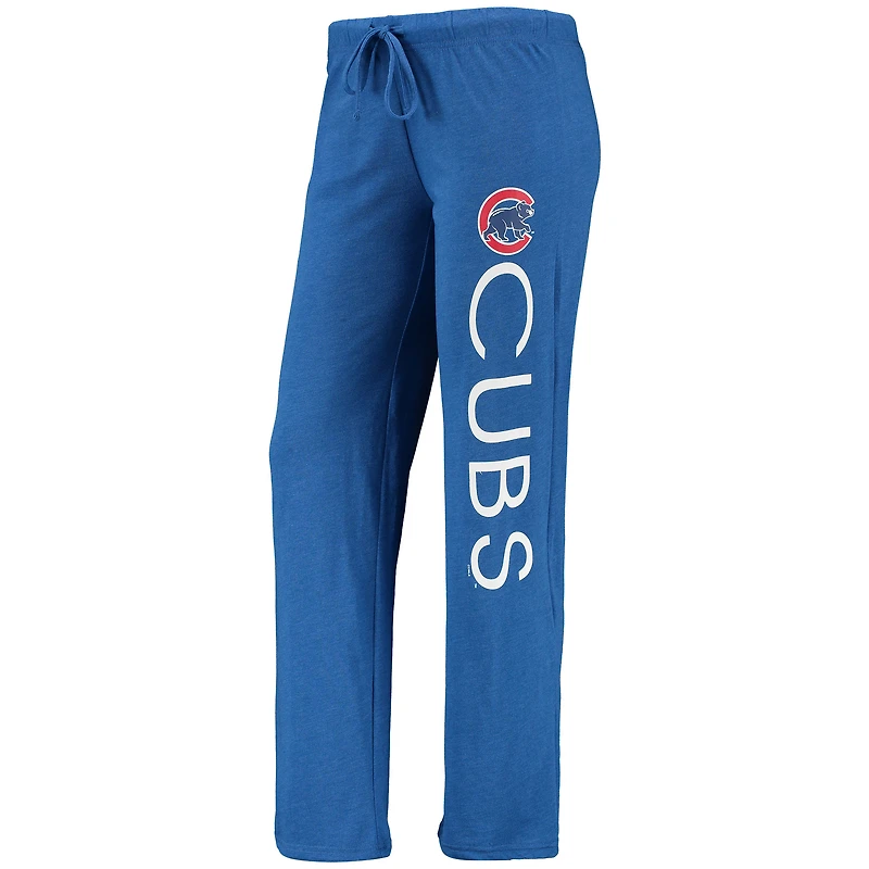 Concepts Sport Ensemble de nuit pour femme avec débardeur et pantalon Chicago Cubs Meter Muscle Royal/rouge