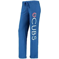 Concepts Sport Ensemble de nuit pour femme avec débardeur et pantalon Chicago Cubs Meter Muscle Royal/rouge