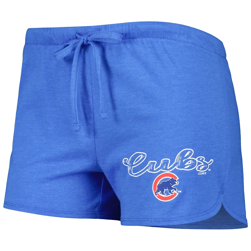 Concepts Sport Ensemble de nuit avec débardeur et short pour femme Royal Chicago Cubs Billboard