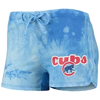 Concepts Sport Ensemble débardeur et short Billboard Royal Chicago Cubs pour femme