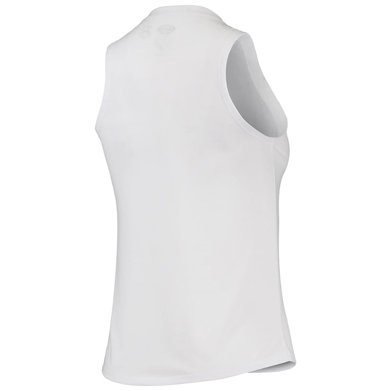 Women's Concepts Sport White/Black Chicago Cubs Sonata Tank Top & Leggings Pajama Set