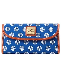 Women's Dooney & Bourke Chicago Cubs Team Color Continental Clutch