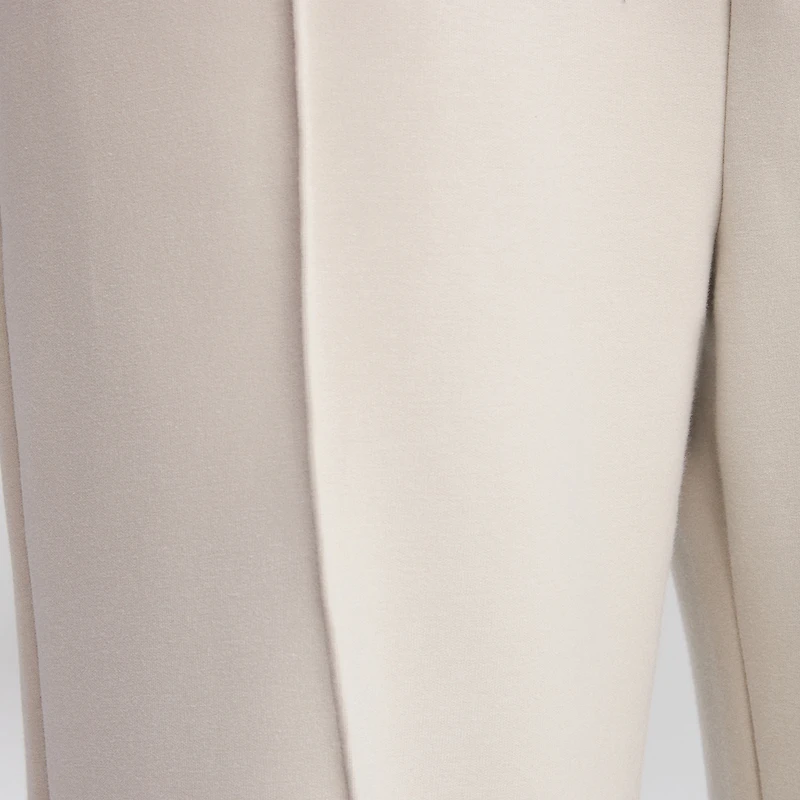 Pantalon à pinces en mélange de trois matières gris Chicago Cubs pour femme Fanatics