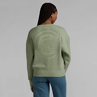 Sweat-shirt à capuche Fanatics Green Chicago Cubs Elements Flow pour femme