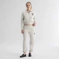 Women's Fanatics Sepia Tint Chicago Cubs Iconic Terry Track Pants