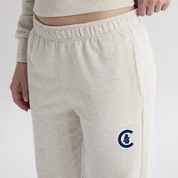 Pantalon de survêtement en éponge emblématique Chicago Cubs, teinte sépia, pour femmes la marque Fanatics