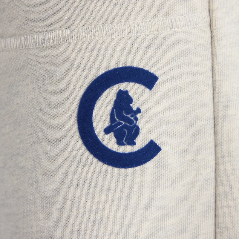 Women's Fanatics Sepia Tint Chicago Cubs Iconic Terry Track Pants