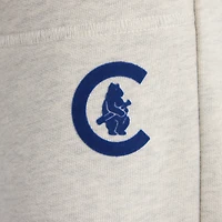 Women's Fanatics Sepia Tint Chicago Cubs Iconic Terry Track Pants