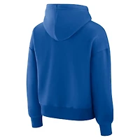 Women's Fanatics  Royal Chicago Cubs Lockup Legacy Fleece Hoodie
