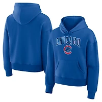 Sweat à capuche polaire Fanatics Royal Chicago Cubs Lockup Legacy pour femme