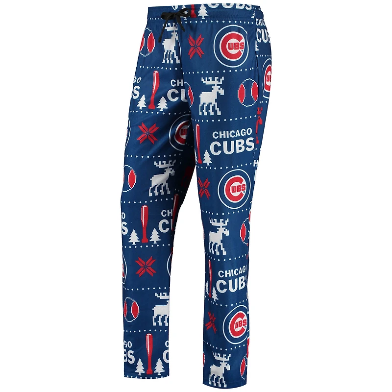 FOCO Royal Chicago Cubs Ugly Ensemble de pyjama pour femme