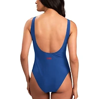 Women's G-III 4Her by Carl Banks Royal Chicago Cubs One-Piece Swimsuit