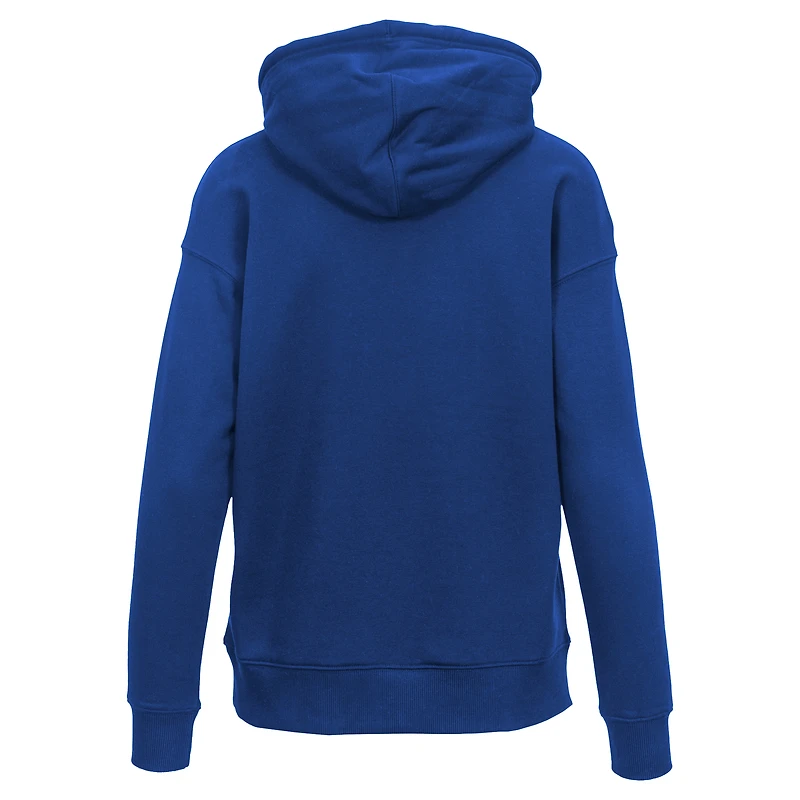 Women's Levelwear  Royal Chicago Cubs Adorn Retro Team 2.0 Pullover Hoodie