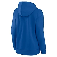 Sweat à capuche col en V avec logo Triumphant des Chicago Cubs pour femme