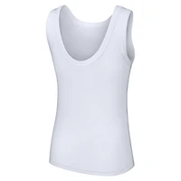 Débardeur Lindy des Cubs de Chicago blanc Lusso Style pour femme