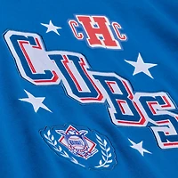 Sweat-shirt Mitchell & Ness Royal Chicago Cubs Pep Rally pour femmes