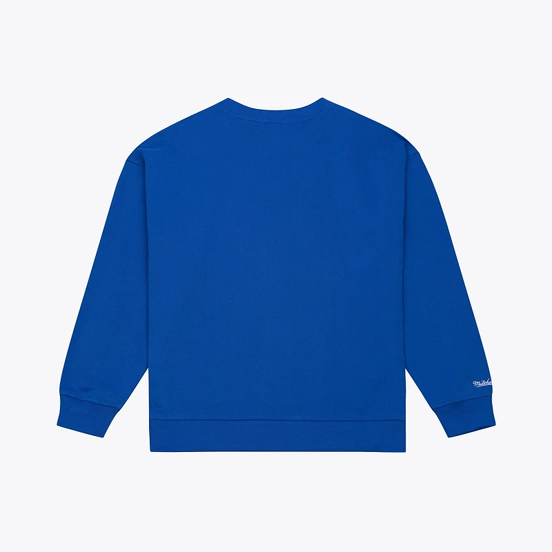 Sweat-shirt Mitchell & Ness Royal Chicago Cubs pour femme