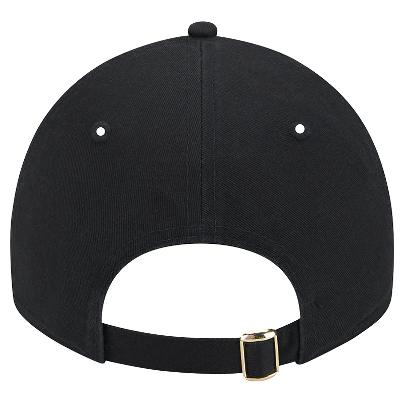 Casquette ajustable 9TWENTY pour la Journée des Forces armées 2024 des Chicago Cubs New Era noire pour femme