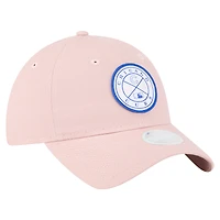 Casquette ajustable Bloom 9TWENTY rose New Era pour femme des Chicago Cubs