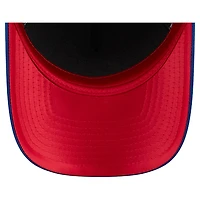 Casquette ajustable New Era Royal Chicago Cubs Metallic A-Frame 9FORTY pour femme