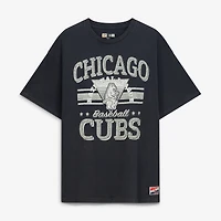 Women's New Era  Royal Chicago Cubs Oversized Boyfriend T-Shirt