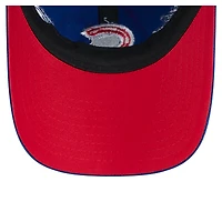 Women's New Era Royal Chicago Cubs Roses 9TWENTY Adjustable Hat