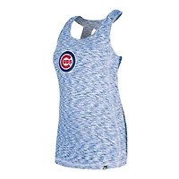 Débardeur à dos en trou de serrure Space Dye Royal Chicago Cubs New Era pour femme