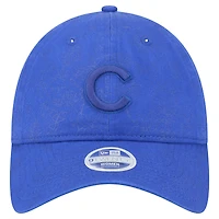 Women's New Era Royal Chicago Cubs Tonal Floral 9TWENTY Adjustable Hat
