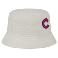 Chapeau seau confortable Chrome Chicago Cubs New Era blanc pour femme
