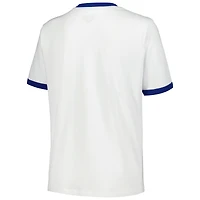 Women's New Era White Chicago Cubs Oversized Ringer T-Shirt