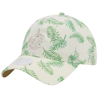 Casquette réglable New Era Chicago Cubs Palms 9TWENTY pour femme, blanche