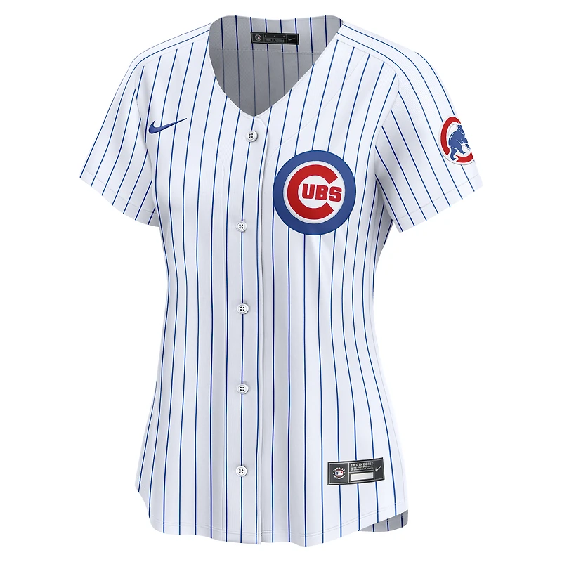 Maillot de joueur à domicile Nike Kyle Tucker blanc Chicago Cubs pour femme