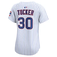 Maillot de joueur à domicile Nike Kyle Tucker blanc Chicago Cubs pour femme