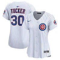 Maillot de joueur à domicile Nike Kyle Tucker blanc Chicago Cubs pour femme