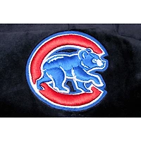 Short de détente classique en velours Chicago Cubs Pro Standard pour femme, noir