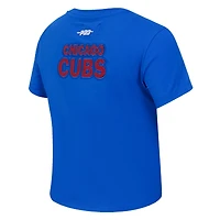 T-shirt court Baby Doll Game Day Classics Royal Chicago Cubs pour femme Pro Standard