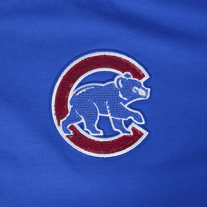 T-shirt court Baby Doll Game Day Classics Royal Chicago Cubs pour femme Pro Standard