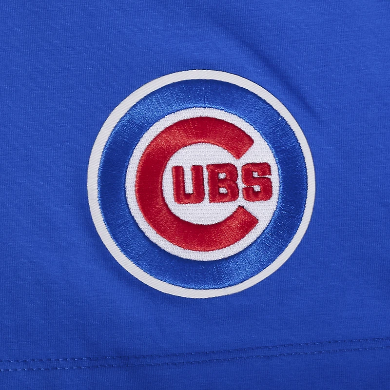T-shirt court Baby Doll Game Day Classics Royal Chicago Cubs pour femme Pro Standard