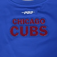 T-shirt court Baby Doll Game Day Classics Royal Chicago Cubs pour femme Pro Standard