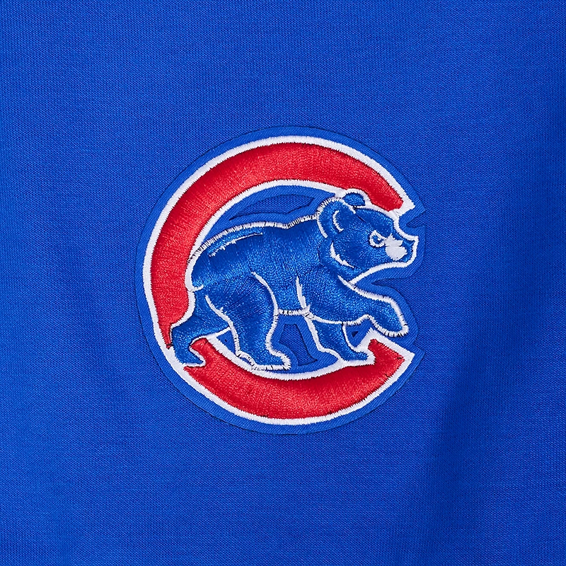 Sweat-shirt ras du cou pour femme Pro Standard Royal Chicago Cubs Game Day Classics