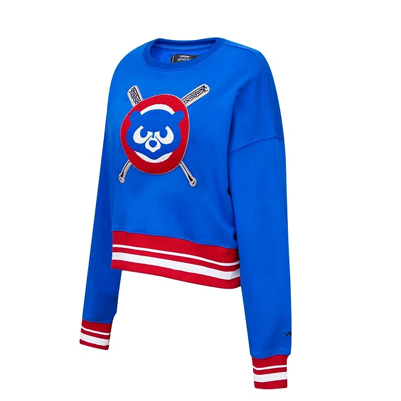 Sweat-shirt Pro Standard Royal Chicago Cubs Mash Up pour femme
