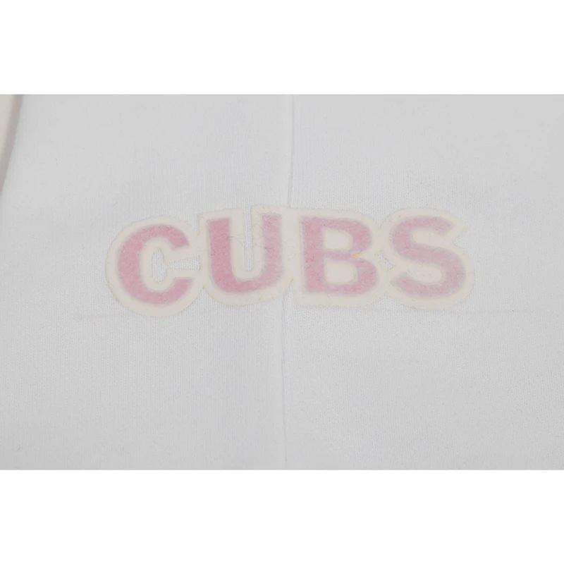 Short néon délavé Chicago Cubs Pro Standard pour femme, blanc
